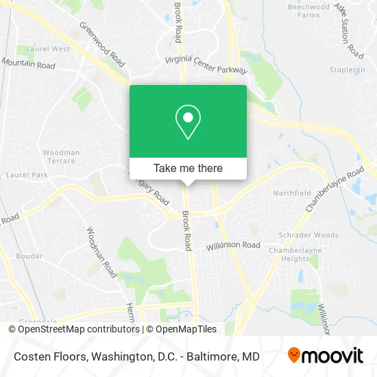 Costen Floors map
