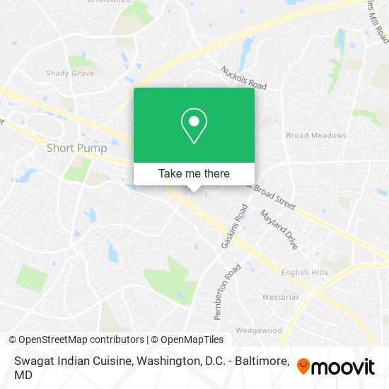Swagat Indian Cuisine map