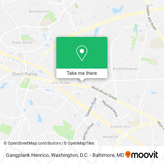 Gangplank Henrico map