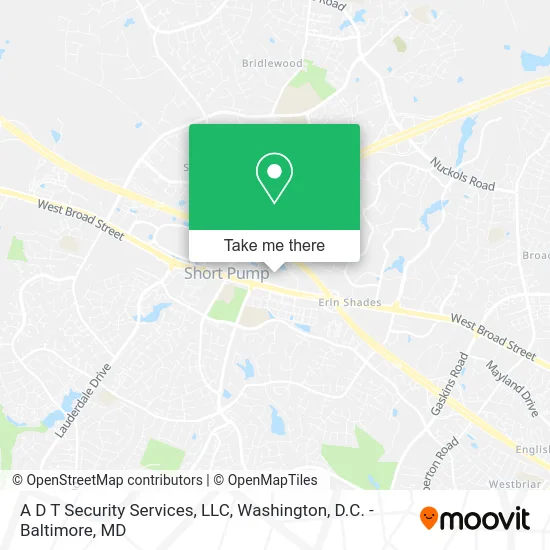 A D T Security Services, LLC map