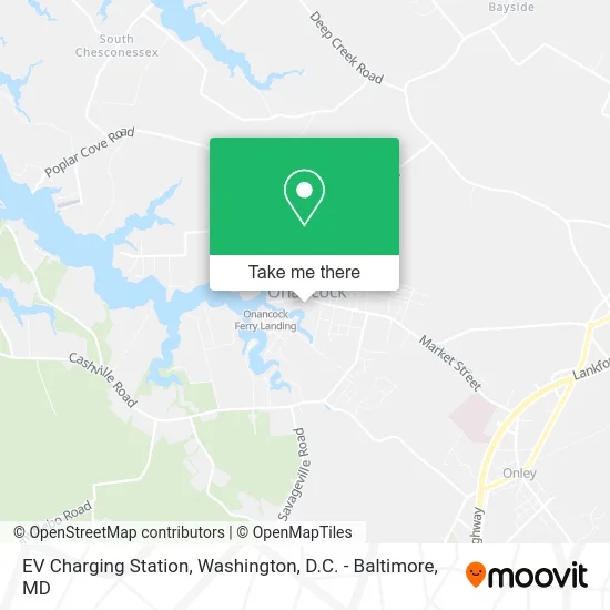 EV Charging Station map