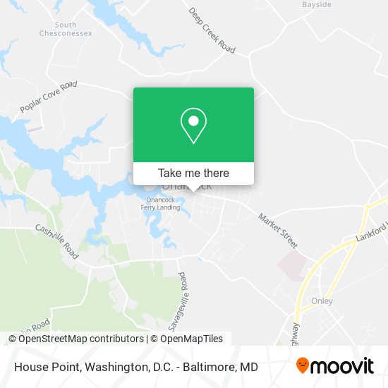 House Point map