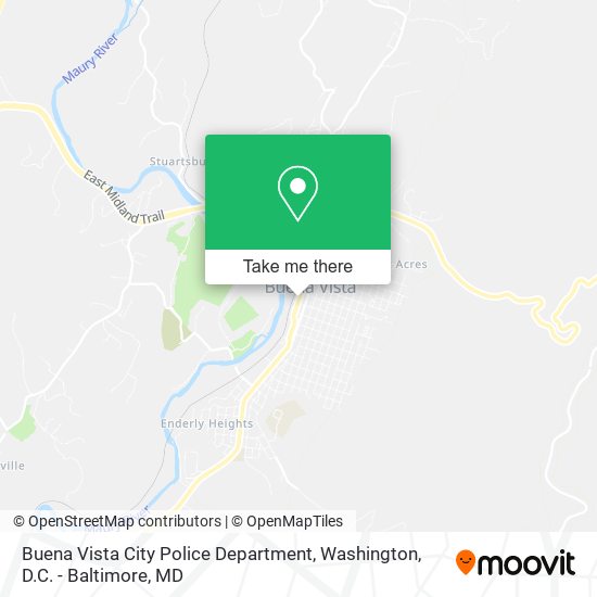Mapa de Buena Vista City Police Department