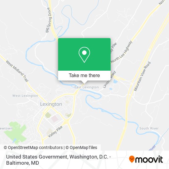 United States Government map