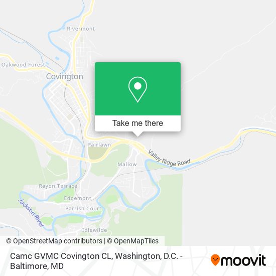 Mapa de Camc GVMC Covington CL