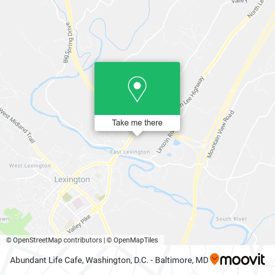 Abundant Life Cafe map