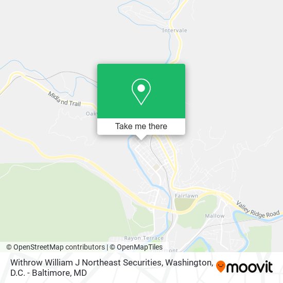Mapa de Withrow William J Northeast Securities