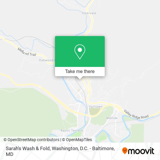 Sarah's Wash & Fold map