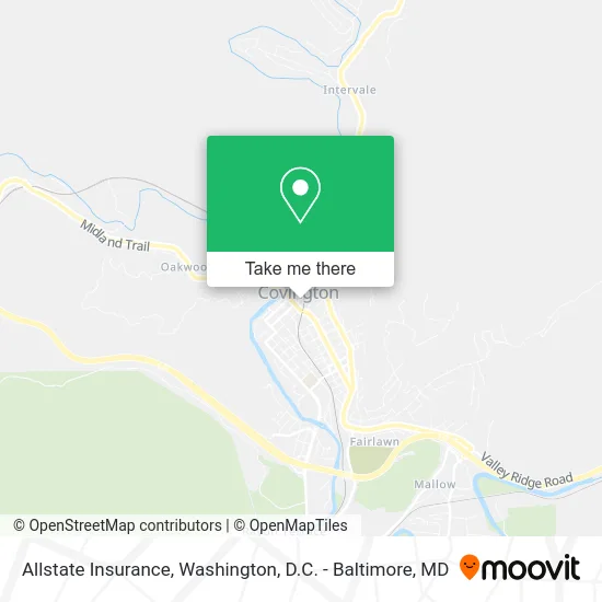 Allstate Insurance map