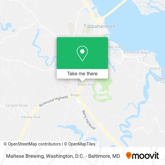 Maltese Brewing map