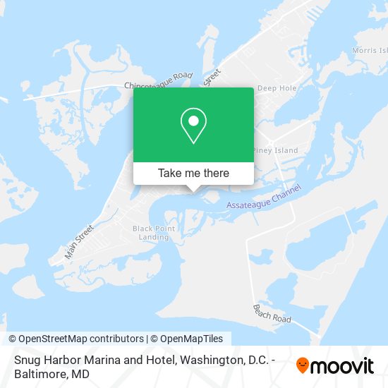 Snug Harbor Marina and Hotel map