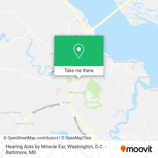 Hearing Aids by Miracle Ear map