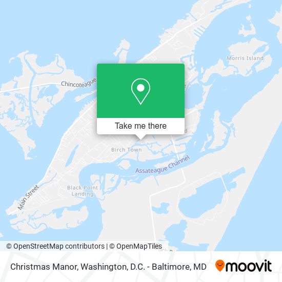 Christmas Manor map