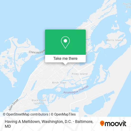 Having A Meltdown map