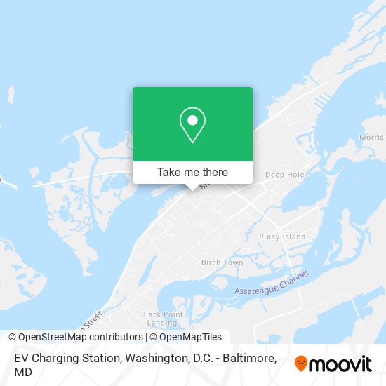 EV Charging Station map