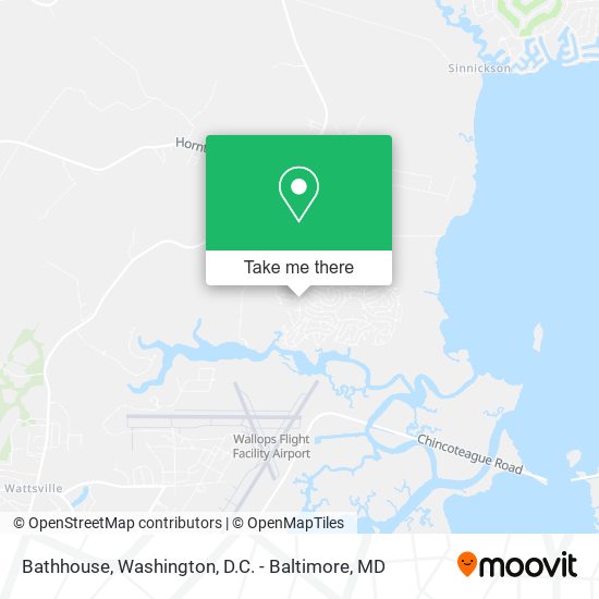 Mapa de Bathhouse