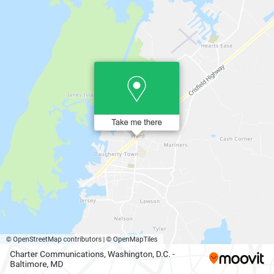 Charter Communications map