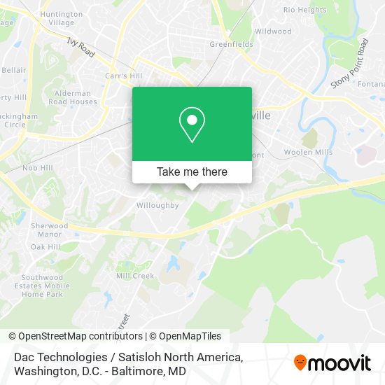Dac Technologies / Satisloh North America map