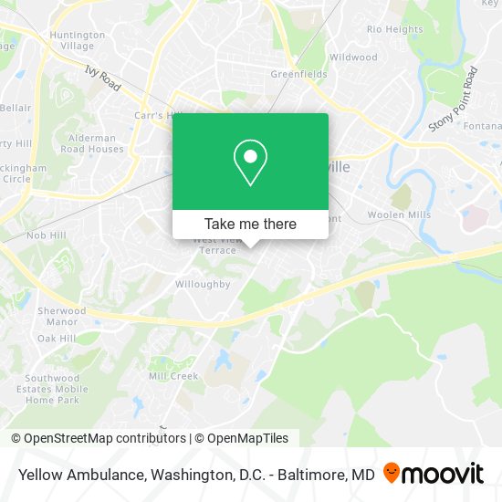Yellow Ambulance map