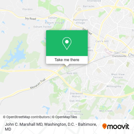 John C. Marshall MD map
