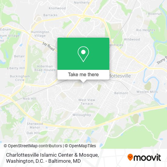 Charlottesville Islamic Center & Mosque map