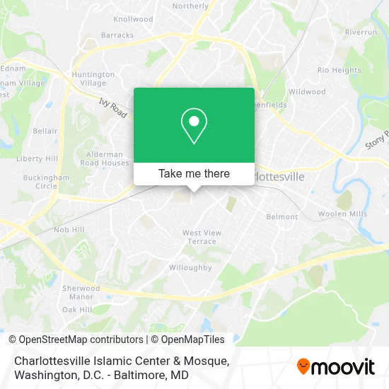Charlottesville Islamic Center & Mosque map