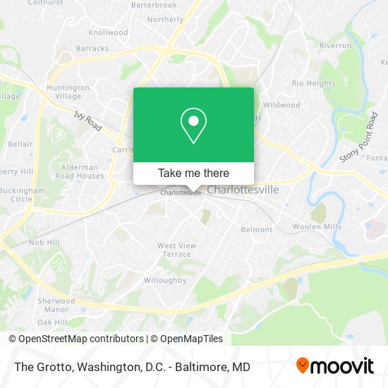 The Grotto map