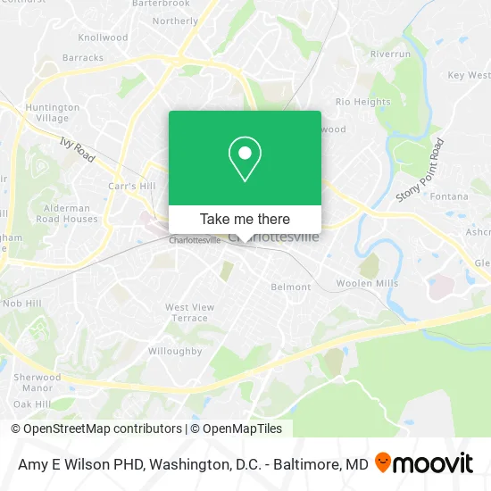 Mapa de Amy E Wilson PHD