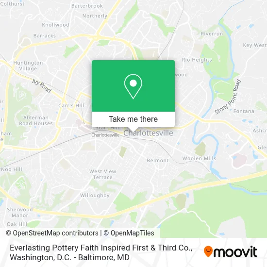 Everlasting Pottery Faith Inspired First & Third Co. map