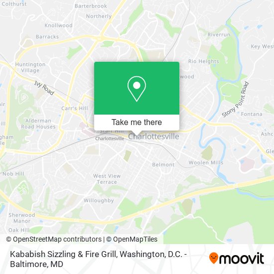 Mapa de Kababish Sizzling & Fire Grill