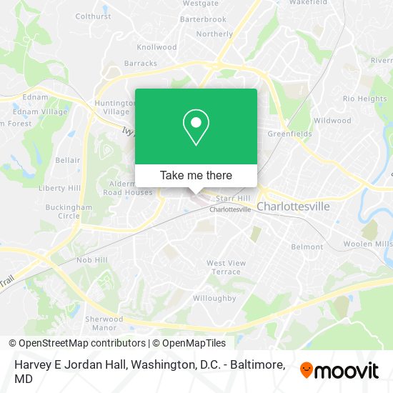 Harvey E Jordan Hall map
