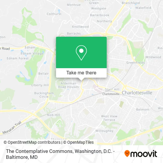The Contemplative Commons map