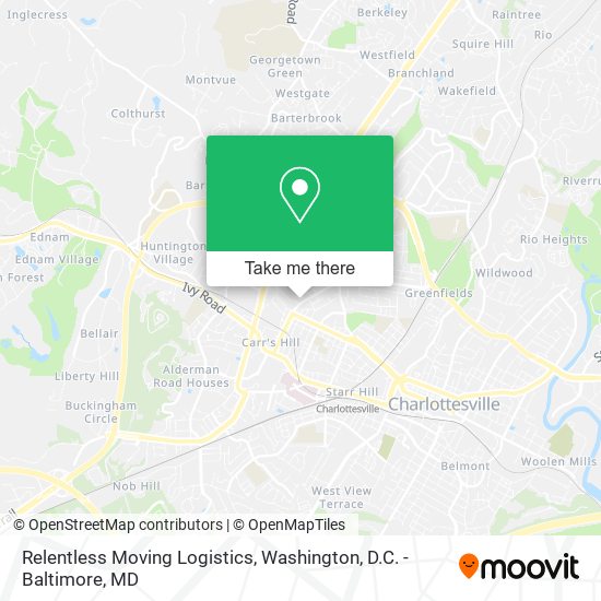 Mapa de Relentless Moving Logistics