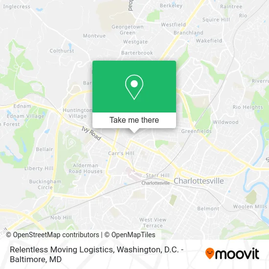 Relentless Moving Logistics map