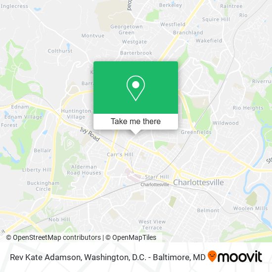 Rev Kate Adamson map