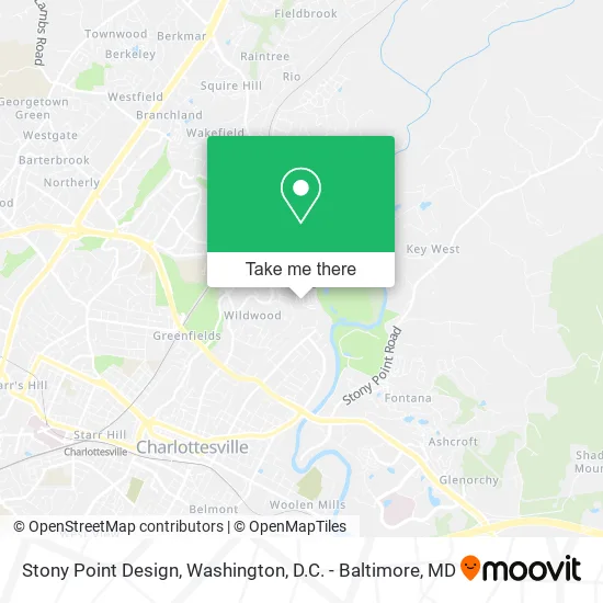 Stony Point Design map
