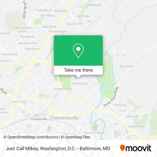 Just Call Mikey map