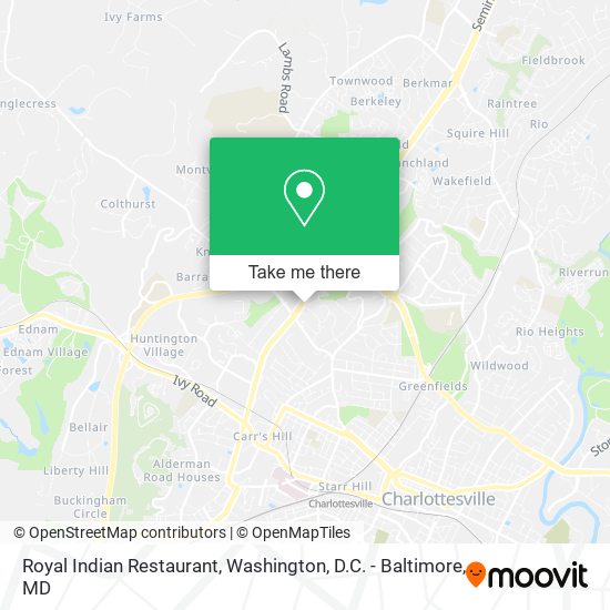 Mapa de Royal Indian Restaurant