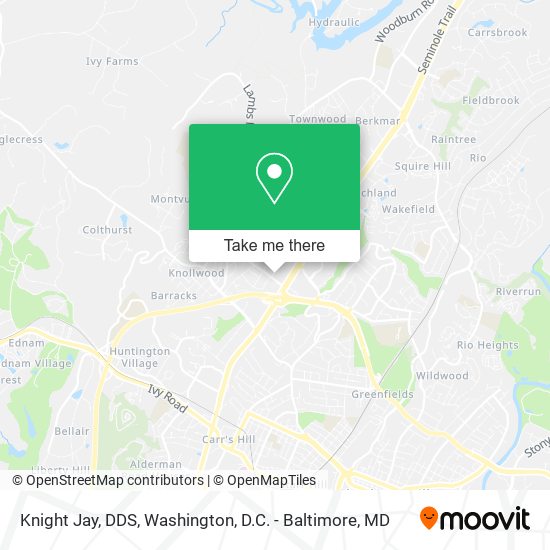 Mapa de Knight Jay, DDS