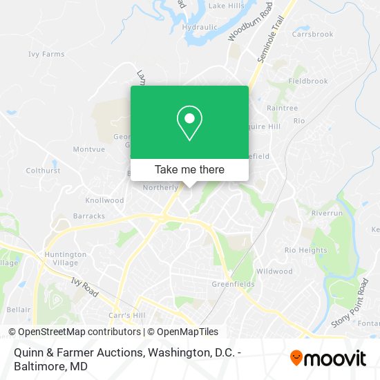 Quinn & Farmer Auctions map