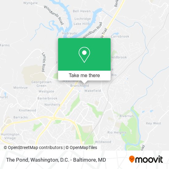 The Pond map