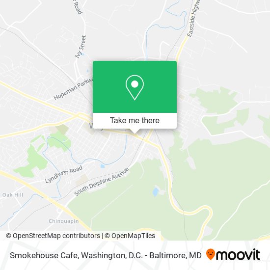 Smokehouse Cafe map