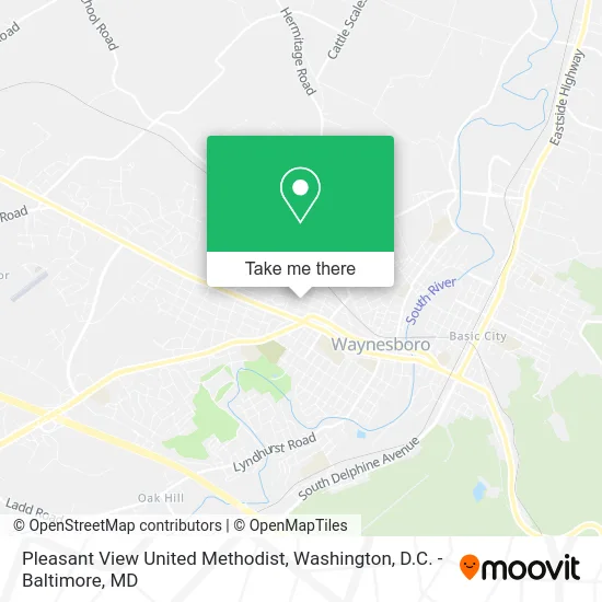 Pleasant View United Methodist map