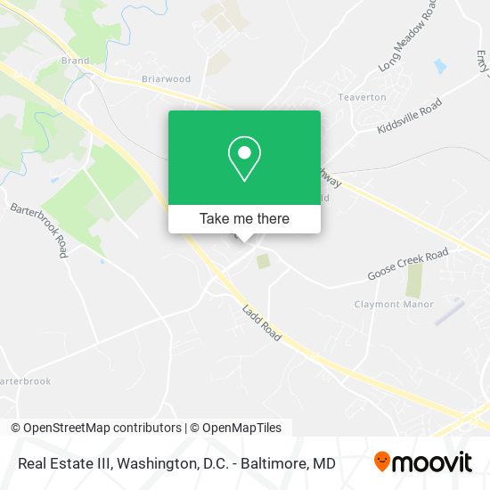 Real Estate III map