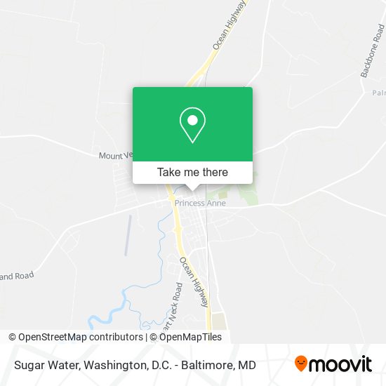 Sugar Water map