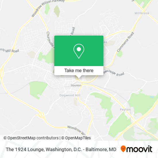 The 1924 Lounge map