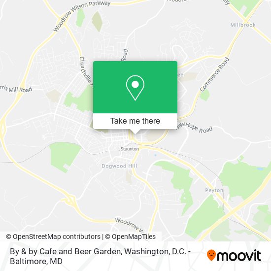 By & by Cafe and Beer Garden map