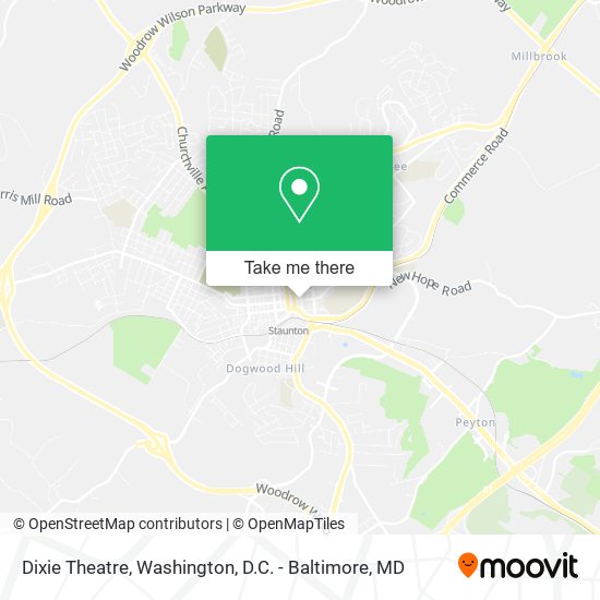 Dixie Theatre map