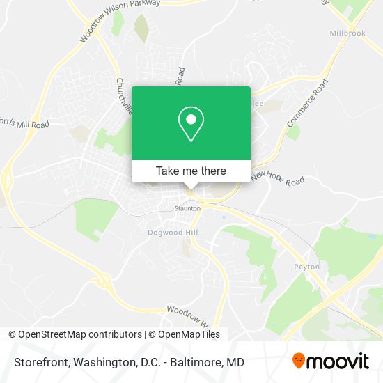 Storefront map