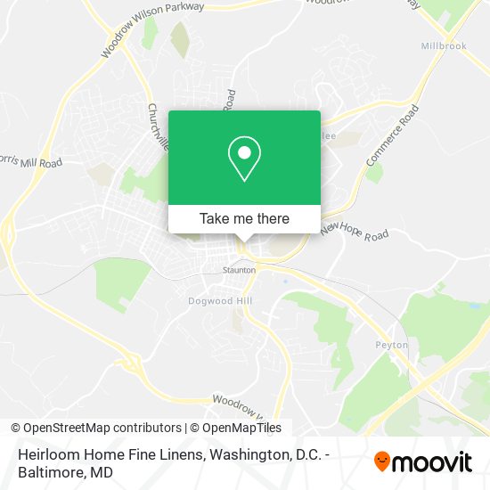Heirloom Home Fine Linens map